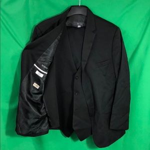 Vera Wang Tuxedo Suit Jacket, Vest and Pants